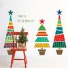 Christmas Party Festival Stickers Window Stickers Wall Stickers Living Room Christmas Home Party Decoration Stickers Supplies