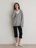 VERTNEUF Deep V-Neck Fleece-Lined Sweatshirt (2 Colors)