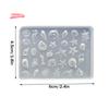 1Pc 3D Acrylic Nail Mold Sea Shell Starfish Goldfish Koi Fish Summer Jellyfish DIY Lace Bow Silicone Nail Art Mold