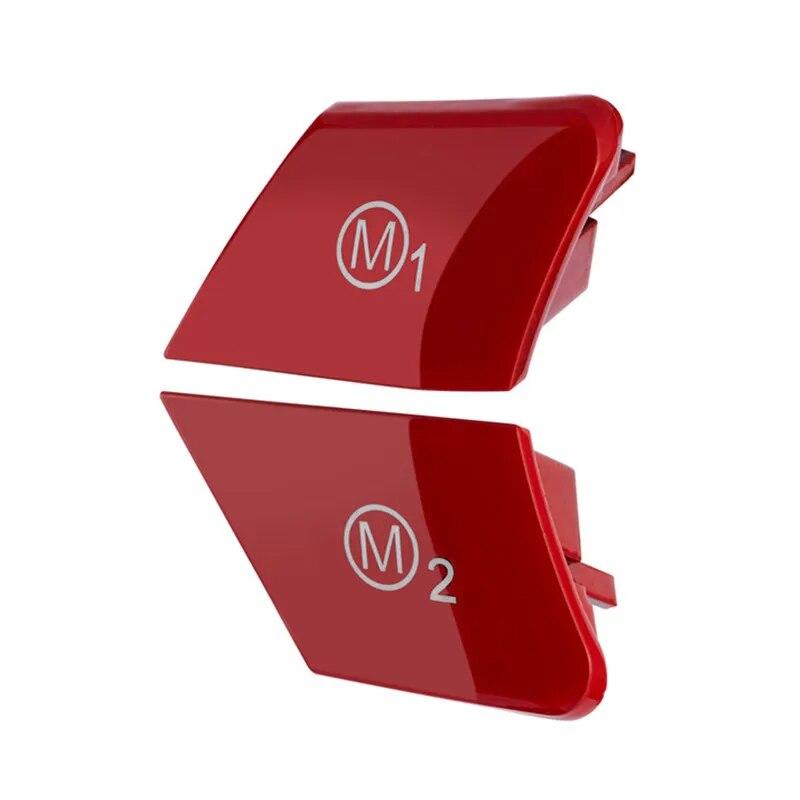 Volan mașină Buton M1 M2 și Buton de pornire a motorului pentru BMW M3 M4 M5 M6 X5M X6M F10 F15 F16 F30 F34 F36 M Sport