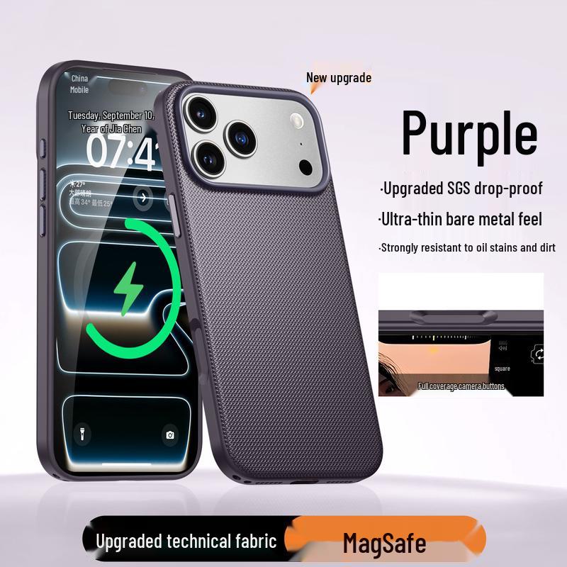 Ekakashop MagSafe Fabric Case for iPhone 17 Pro