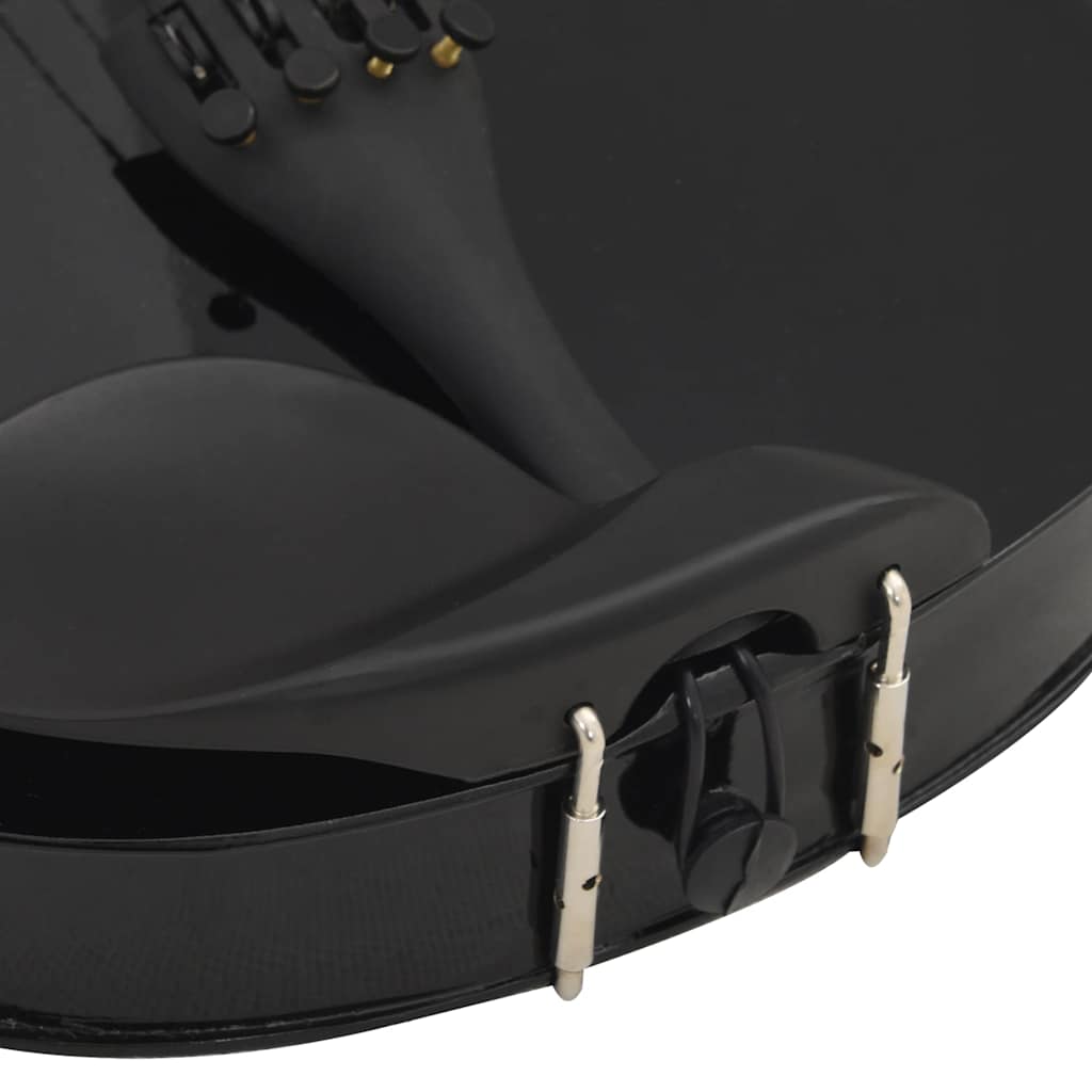 Violin Complete Set with Bow and Chin Rest Light Wood Size 4 4