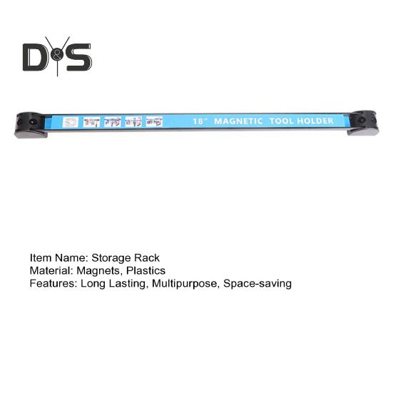 Organizator Magnetic pentru Depozitare Suport pentru Scule Reglabil Instalare Simplă Raft Multifuncțional de Montat pe Perete Agățătoare Magnetică pentru Scule