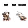 2D Christmas Advent Calendar Cute Pet Series Christmas Tree Hanging Ornament for Holiday Decoration