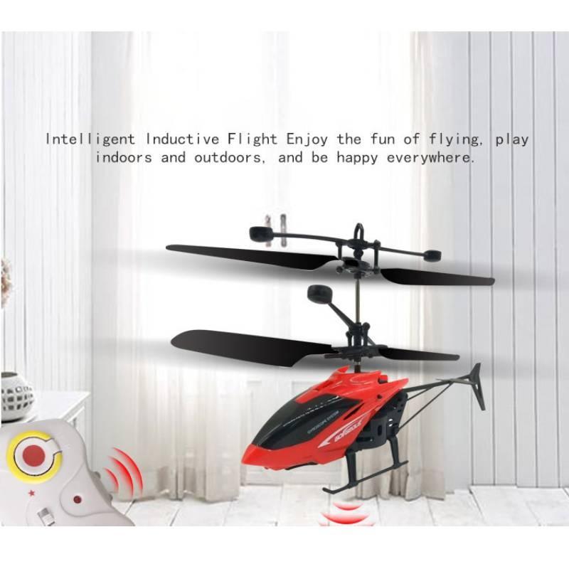 Interesting Control Remote Helicopter Feel Suspended Glow Children Toy Holiday