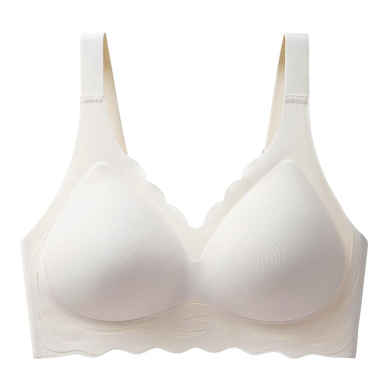 Dámské sportovní podprsenky, bezešvé, jednodílné, pohodlné, bez ocelových kroužků, na jógu, fitness, spaní, spodní prádlo, nabírané, proti prohýbání