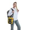 Eine Katze, die Nudeln isst, Isolierte Lunchtasche für Damen, Büro-Kühltasche, Thermische Lebensmittelbox, Tragbare Lunchboxen Behälter