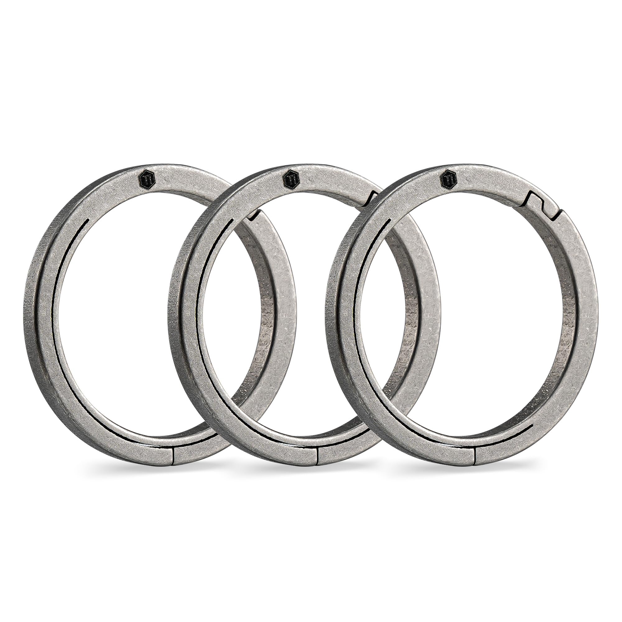 

KeyUnity KA26 Титановое кольцо для ключей Боковое кольцо для ключей Быстросъемное Минималистичное Разъемное кольцо для ключей Free size