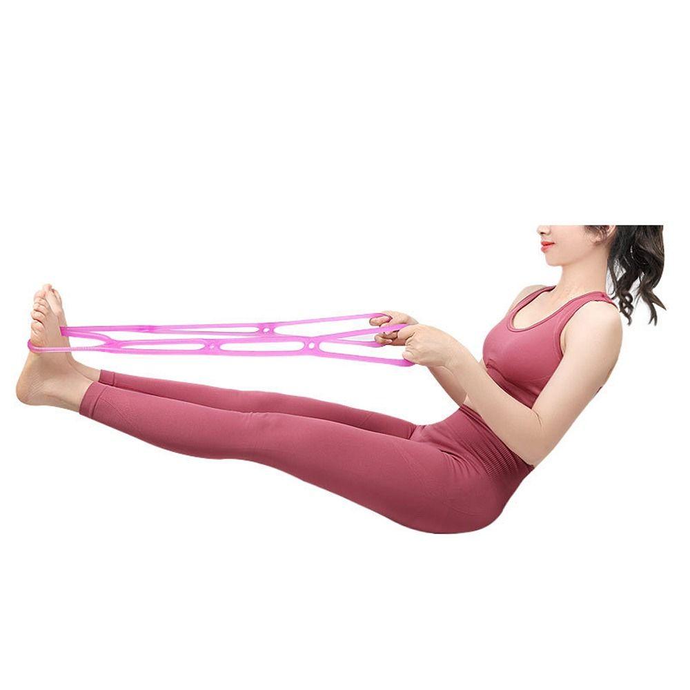 70cm 7 Ring Stretch Resistance Band Multicolor Home Gym Resistance Bands  Stretch Exerciser