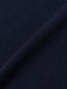 GLOWNY G Hug V-Neck Knit Hoodie (Navy)
