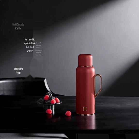 Platinum Portable Travel Electric Kettle: Boil Water On-the-Go