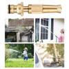 Garden Hose Quick Connector Set 3/4inch 1/2inch Solid Brass Garden Hose Fitting Hose Thread Fittings Quick Connector