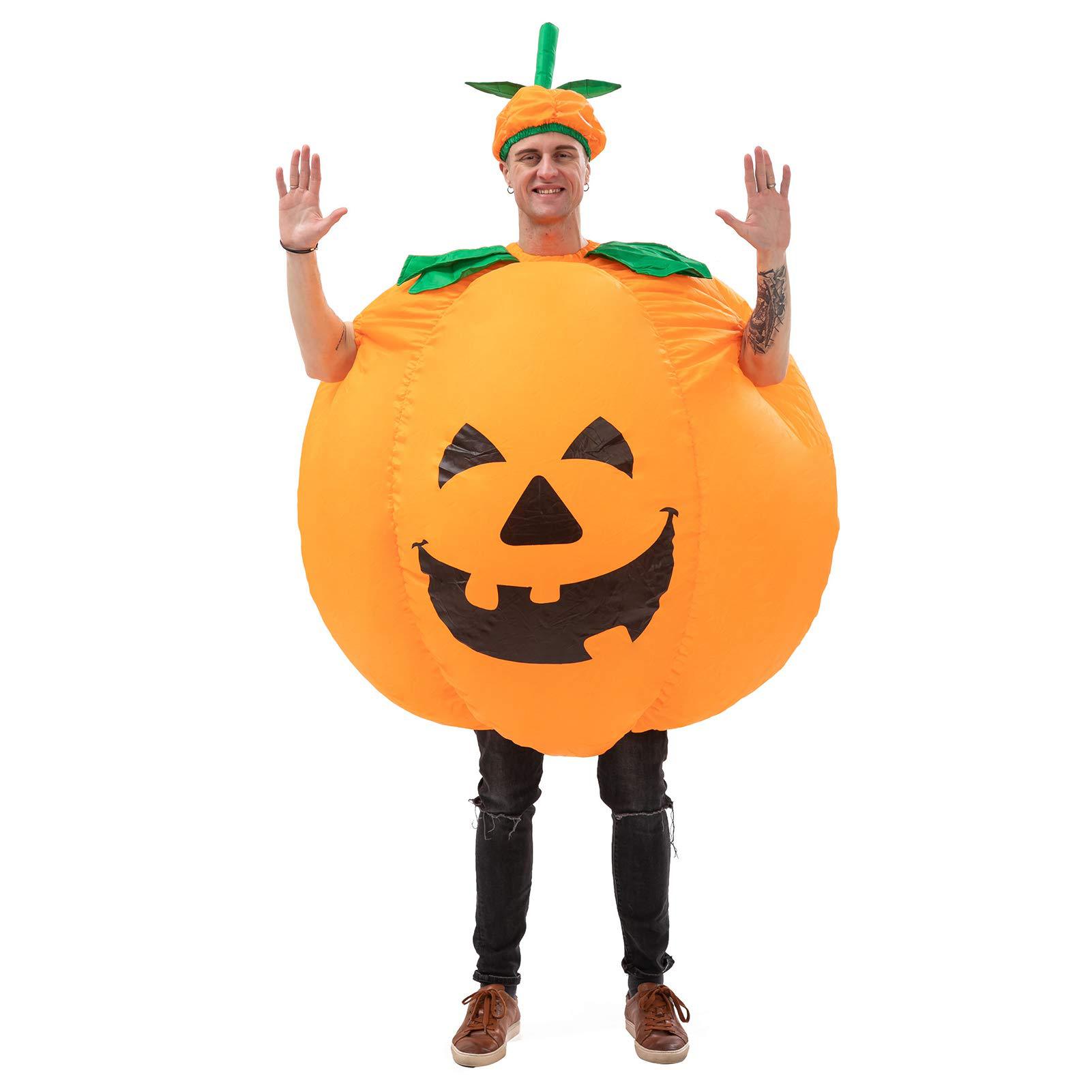 

Halloween Holiday Party Cosplay Inflatable Props Stage Performance Cosplay Pumpkin Inflatable Costume One size fits all
