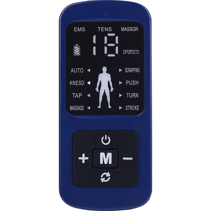 Rechargeable Multi-functional Meridian Pulse Massager with Chinese & English Settings Chinese Color Box