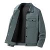 Spring and Autumn Men's Casual Slim Lapel Coat Button-Up Work Jacket Men