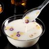 Zisiz Thickened Square Disposable Plastic Bowls with Lids, 100 Pack