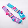 Little Girl Knee High Stockings Cute Cartoon Pony Print Long Stockings Soft Child Fun Legging Warmmer