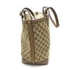 Gucci 247209 GGCanvas Tote Bag with Pouch GGCanvas Beige X Brand/GoldHardware