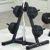 Barbell Storage Rack Multi-Purpose Plate Stand Space Saving