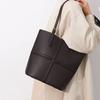 Eimer Tasche Damen Tasche High-End Gefühl Einfach Pendler Schultertasche Damen Mode Große Kapazität Tragetasche