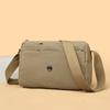Crossbody Bag Women's Shoulder Small Bag Lightweight Horizontal Multi-Layer Pocket Nylon Bag Mother Bag