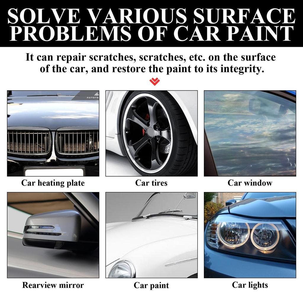 Homonth Car Scratch Repair Paste  (60ml+sponge) Paint Scratch Scratch Maintenance Repair Repair Paint Polishing Seamless Repair