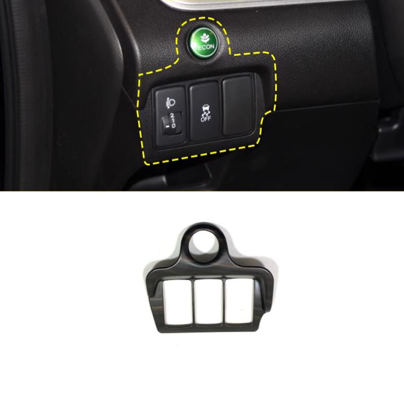 For Honda CRV CR-V 2012 2013 2014 2015 2016 ABS peach wood Car Armrest Door handle Window Glass Lift Switch Panel Cover Trim