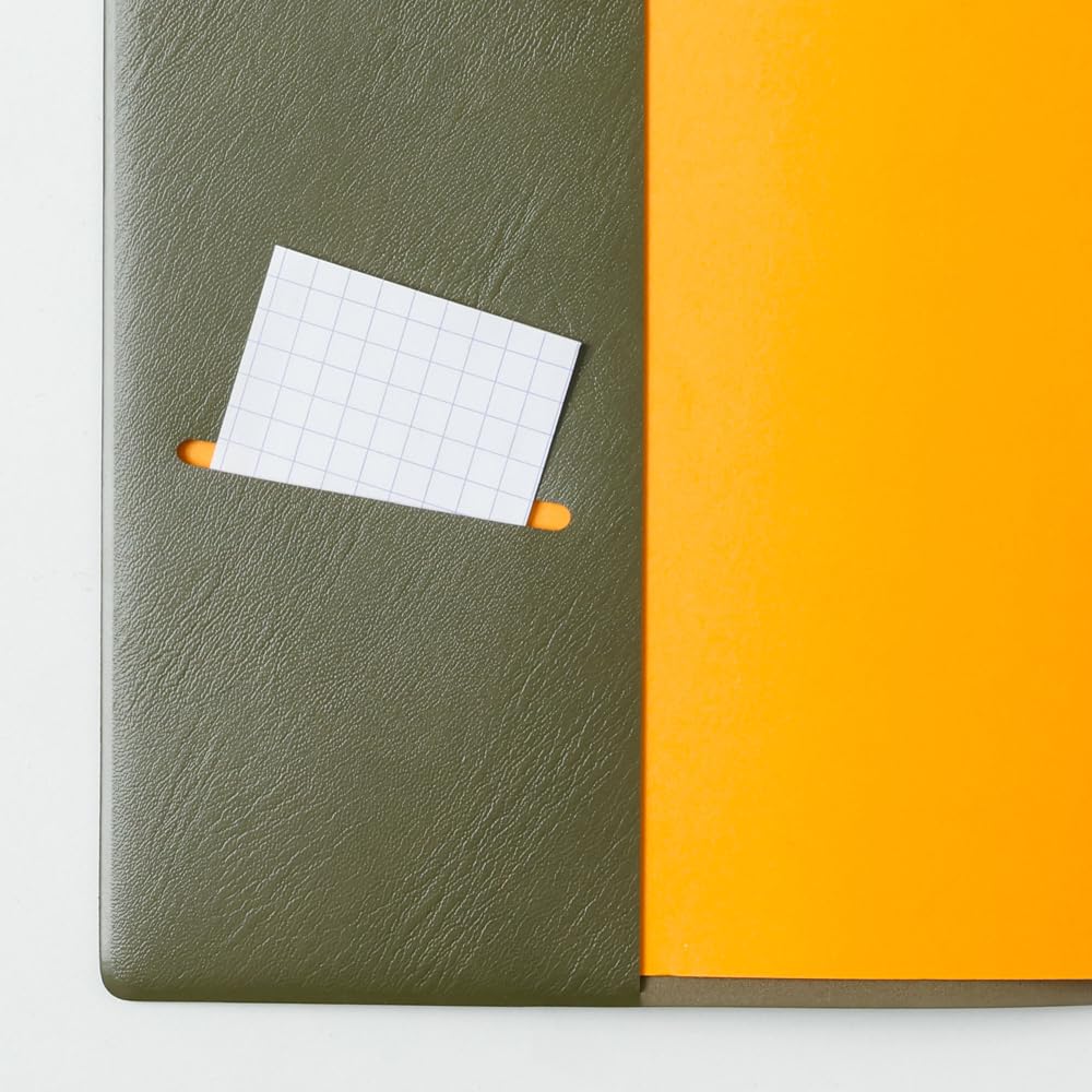 Rhodia 2026 Edition Planner A5 Monthly Block Diary A5 X 21 Earth with PVC Rhodia Cf117385cv2kh Diary, Size, Type, "Monthly (14.8 Cm), Tone," Cover,