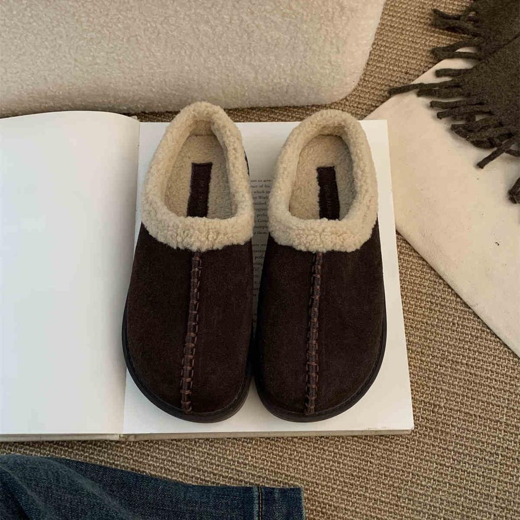 Mode Gående Mysig Vardaglig Stängd Tå Halvtoffla Loafers Kvinna Mode Slingback Slip On Mule För Kvinnor Platå Ny 2025 Komfort