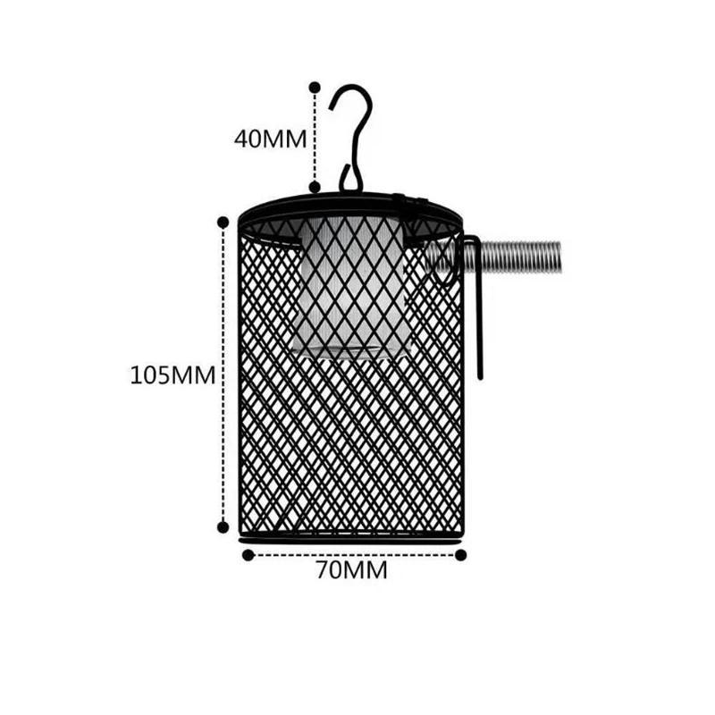 Pet Parrot Ceramic Heating Lamp Cage Turtle Lizard Reptiles Warm Lamp Anti-Bite Anti-Scalding Insulation Lamp US/EU/UK/AU Plug
