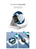 15W Folding Magnetic Travel Wireless Charger: Portable Multifunctional 3-in-1 Phone Charger