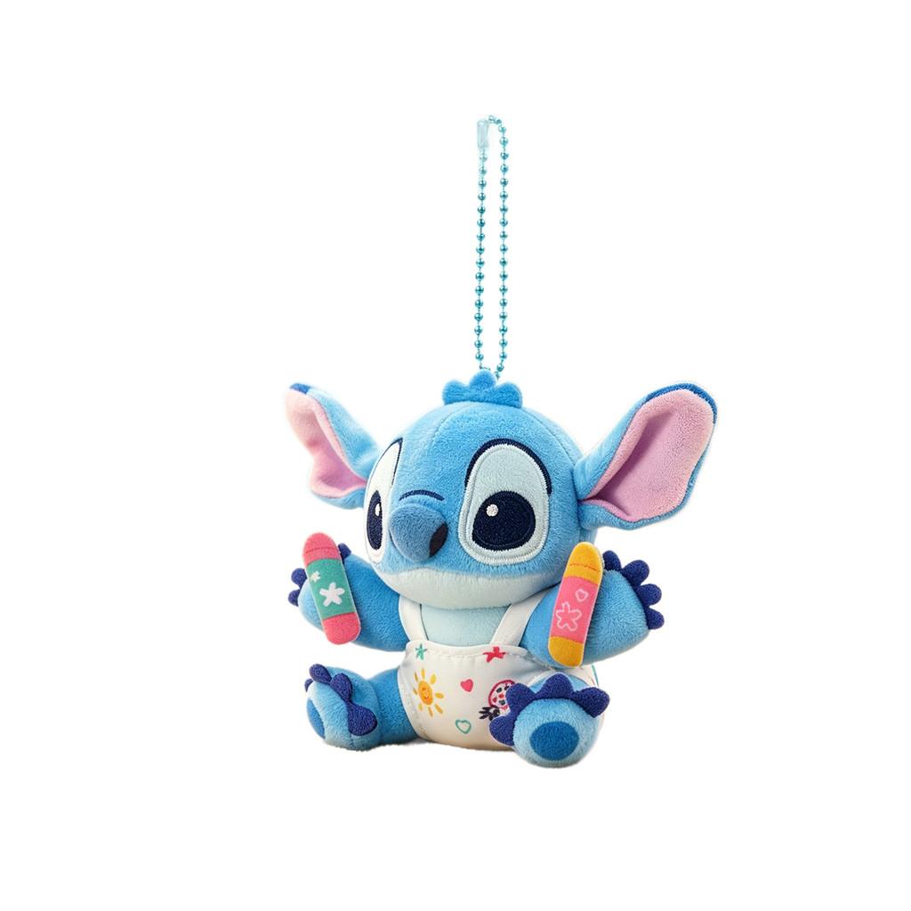 Lilo Stitch Plush Keychain With Embroidered Design For Kids And Teens