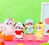 Official Shark Nyan Collaboration Plush Mascot 9cm Keychain, Approx. (Pocha)