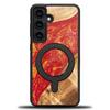 Bewood Unique case for Samsung Galaxy S24 - Neons - Paris with MagSafe