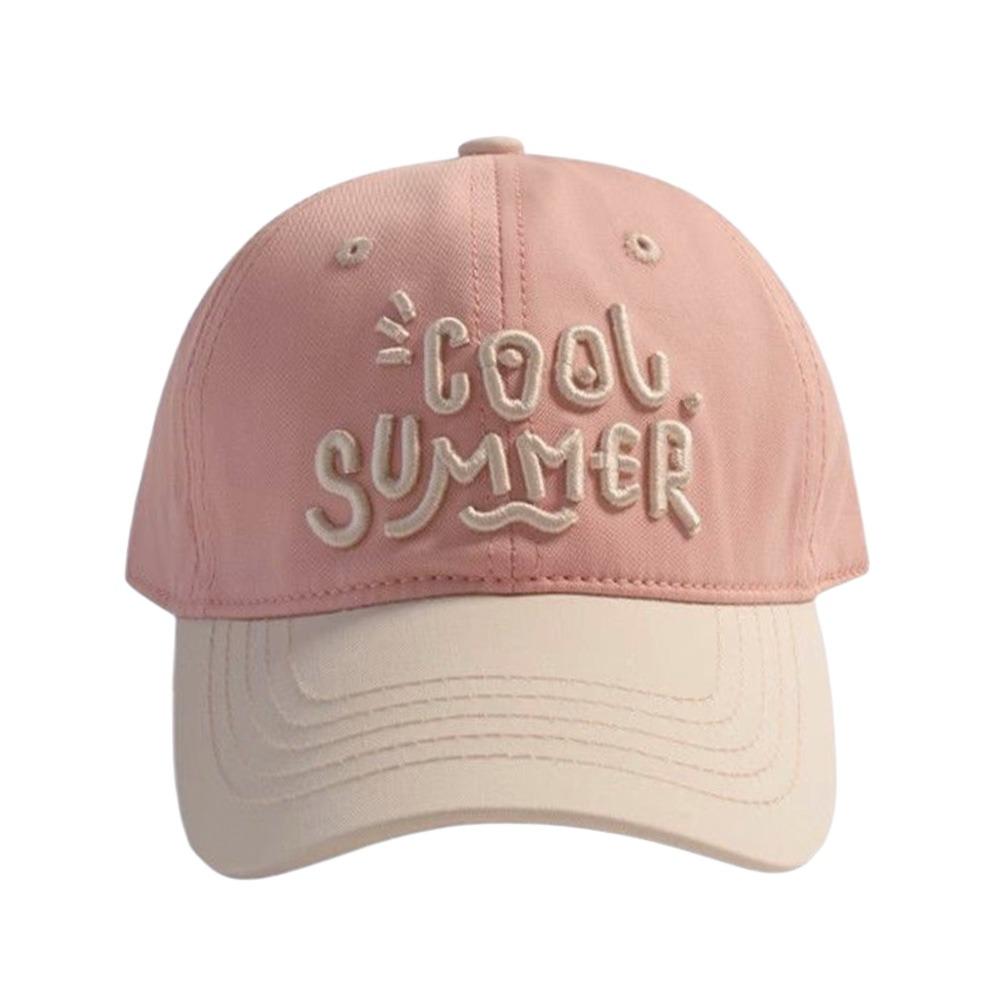 2-7 Years Adjustable Sun Hat Letter Embroidery Beach Cap Summer Kids Baseball Caps  Children