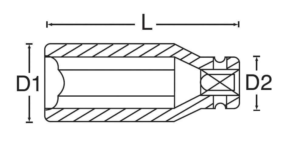 SIGNET Drive 17mm Deep Impact 23267 1/2