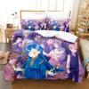 New Ascendance Of A Bookworm Bedding Set Cartoon Anime Three-Piece Set Adult Kid Bedroom Duvet Cover Sets 3D Print Kawaii Girls