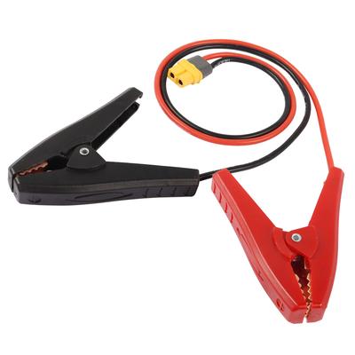 MEIRIYFA XT60 Hona till Krokodilklämma Kabel XT60 Kontaktkabel med Klämma för Kraftstation - 53cm