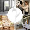 Kitchen Bathroom Hanger Clips Storage Racks White Black Hanger Heated Towel Radiator Rail Clothes Scarf Hanger Hooks Holder