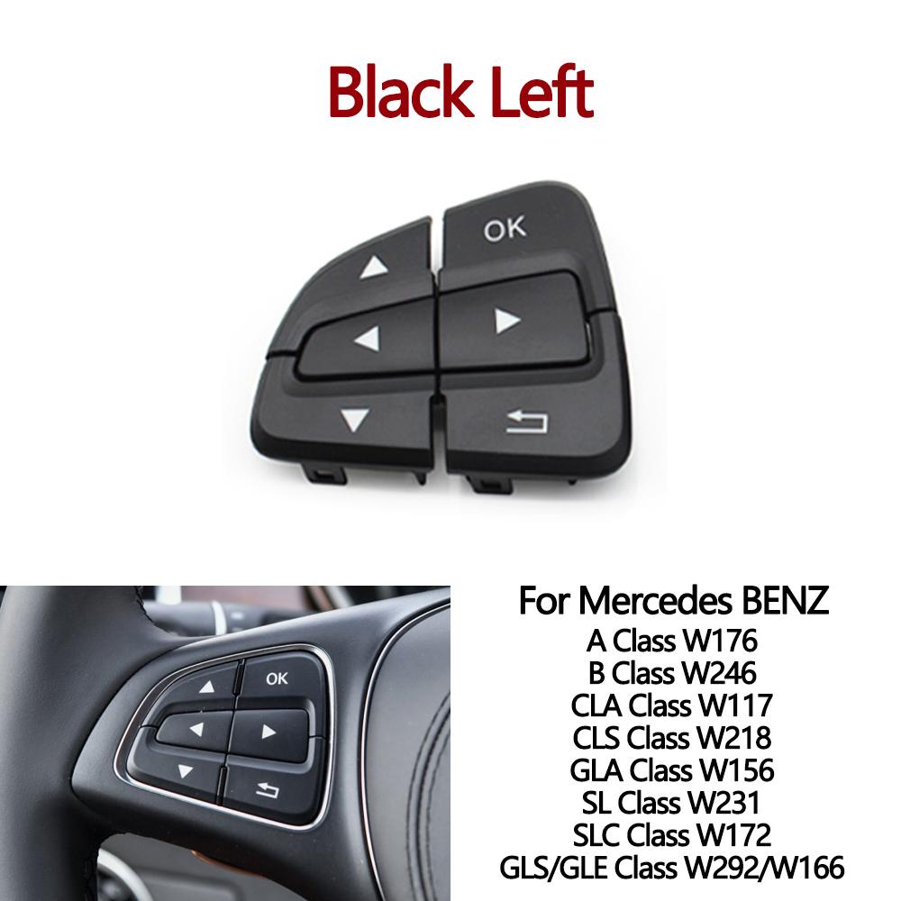 Car Steering Wheel Buttons Control Switch Cover For BENZ A B CLA CLS GLA GLS GLE Class W176 W246 W218 W172 W292 W166 A0999050600