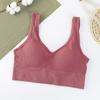 Sports fitness suspenders, small vest for women, summer beauty back bra, back buckle underwear, bottom with chest pad inside