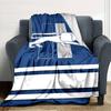 1pc Football Team (71) Blanket, Gift, for Men and Women, Soft Blanket, Good for Sofa Bed Couch Travel, Lightweight Flannel Blanket