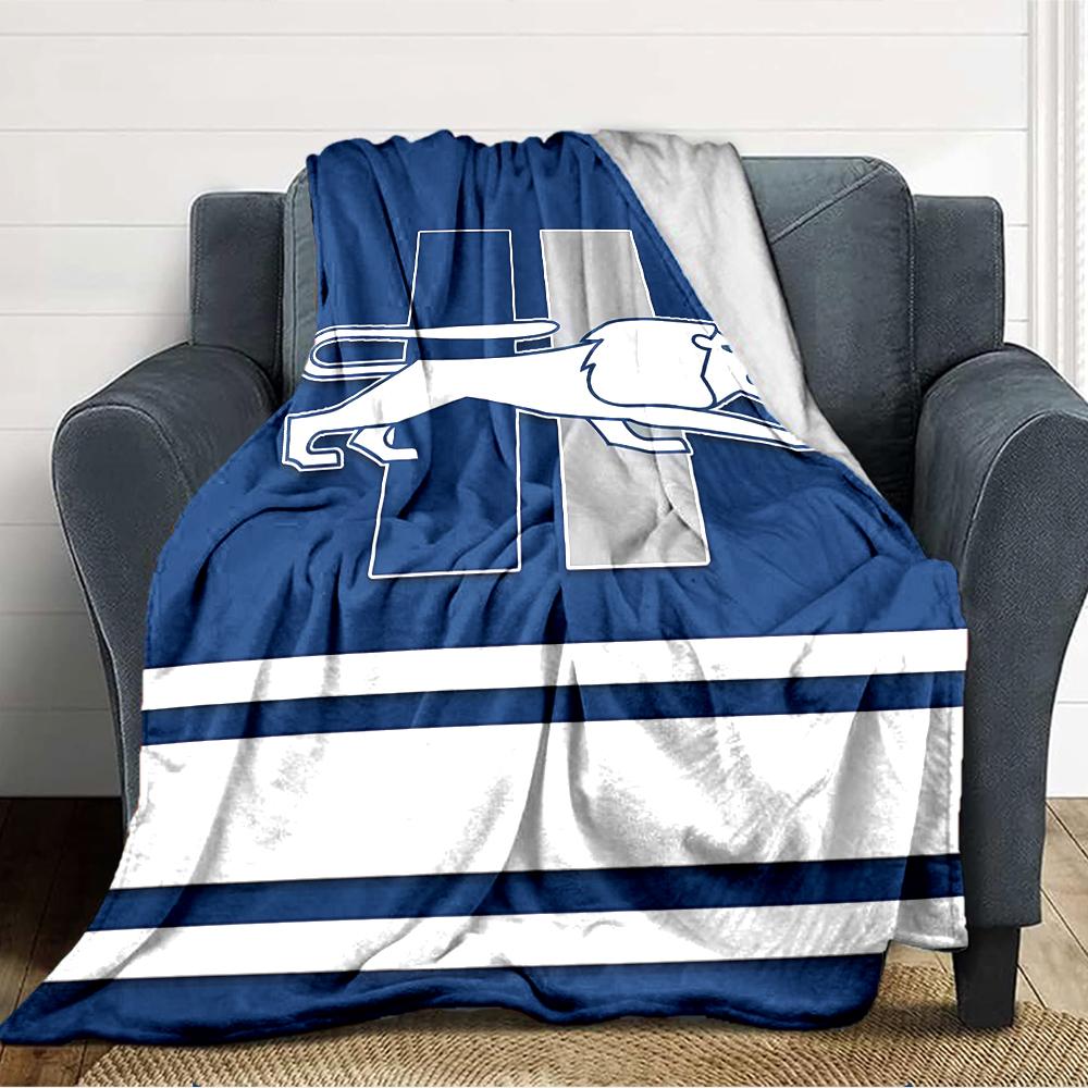 1pc Football Team (71) Blanket, Gift, for Men and Women, Soft Blanket, Good for Sofa Bed Couch Travel, Lightweight Flannel Blanket