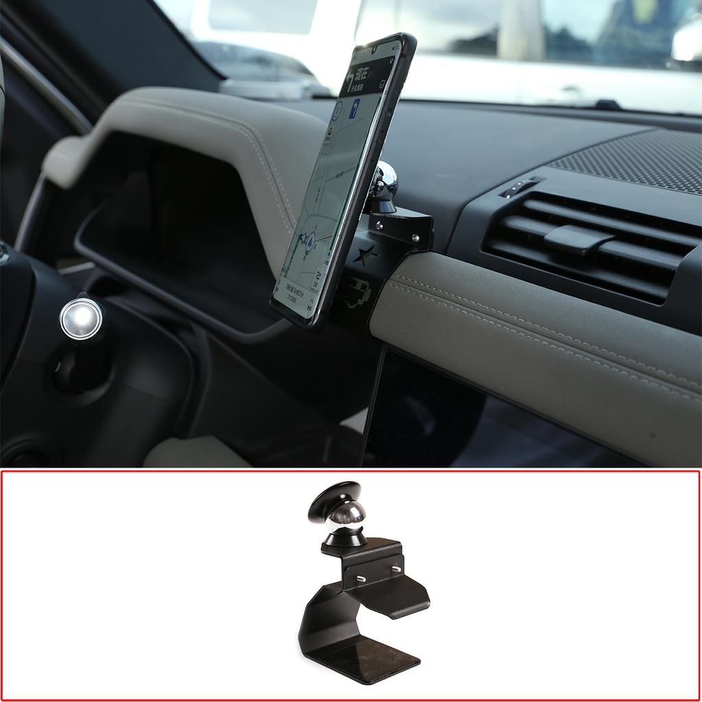 For Land Rover Defender L663 2020-2023 Car Mobile Phone Holder Car Mobile Phone Holder Navigation Bracket Auto Accessories
