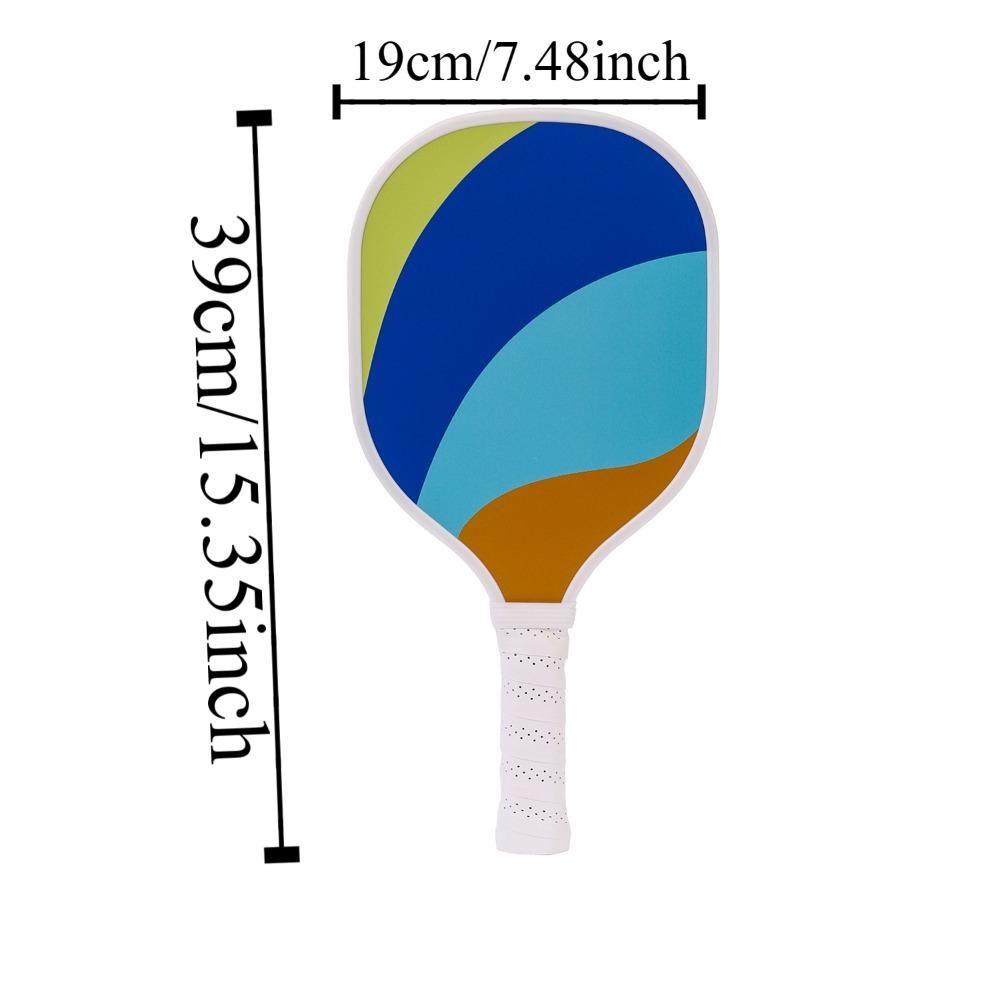 Non-Slip Pickle Ball Racket Ribbed Handle Pickleball Training Equipment  Entertainment