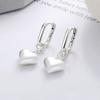 925 Silver 925 Earrings Charlotte Heart E024 One-Touch Ring