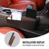 JeCar Storage Tray Gear Shifter Storage Organizer Interior Accessories for Dodge Black 2015+ Challenger,
