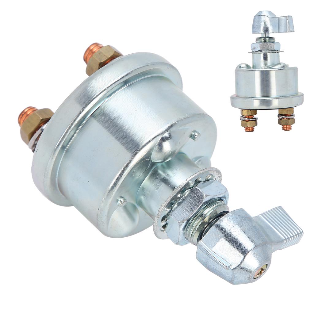 Interruttore di Batteria Disconnessione Interruttore di Taglio con Manopola per Camion Yacht SUV Caravan