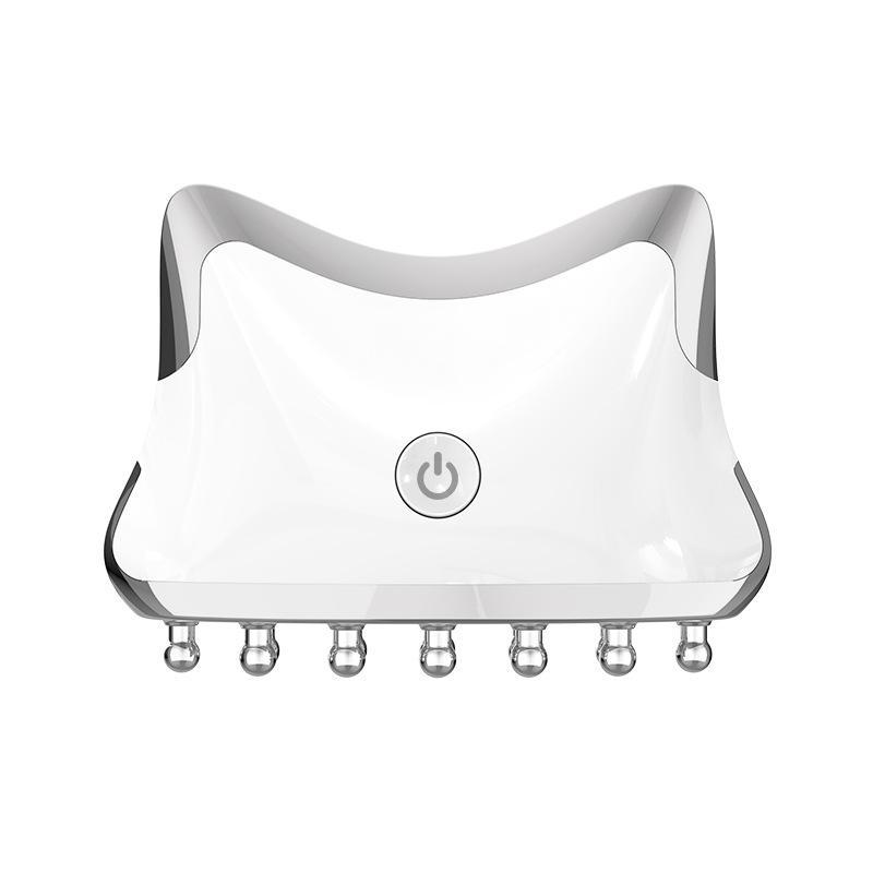 Rechargeable EMS Guasha Massager LED Light Face Neck Body Lifting Anti-Wrinkle Skin Tightening Tool for Home Skincare