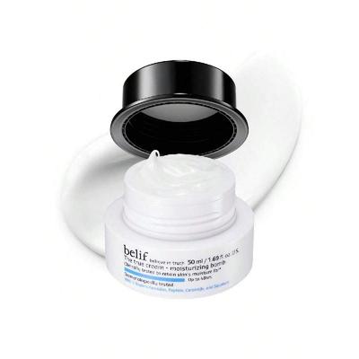 Belif Moisturizing Bomb 50ml – Hydratant quotidien aux céramides avec peptide et squalane, Crème hydratante et anti-âge 48h, Laitonné et léger